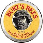 Burt's Bees Hand Salve, Hand Moisturiser For Very Dry Hands, Beeswax, 100% Natural Origin, 85g