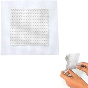 Wall Repair Patch - Plasterboard Repair Patch - 10 x 10 cm Self Adhesive Drywall Repair Kit - Fibreglass Repair Kit Plastering Tools Plaster Patches for Walls & Ceilings - 4 x 4 inches
