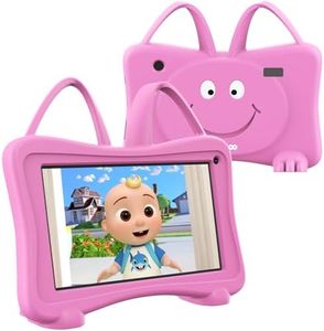 Kids Tablet 7 Toddlers Learning Tablet with WiFi, YouTube, Dual Camera, Touch Screen, Parental Control, Child Tablets for Boys Girls