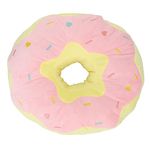 HOKZYHOUSE Donut Cushion, Multifunctional Soft Comfortable Cute Donut Throw Pillow for Sleeping Couch Chair Floor Sofa