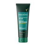 DERMINA Acne Killer Facewash with Glycolic Acid, AHA, BHA, Vitamin E & Charcoal Beads For Acne & Pimple Free Skin | For Normal to Oily Skin Type | Women & Men | 60g