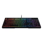 Razer Ornata Chroma Gaming Keyboard: Hybrid Mechanical Key Switches - Customizable Chroma RGB Lighting - Individually Backlit Keys - Detachable Plush Wrist Rest - Programmable Macro Functionality