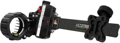 Axcel AccuTouch Carbon Pro Slider Sight w AccuStat Scope Micro 5 Pin .010 Fiber