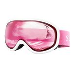 Supertrip Ski Goggles Womens Mens,Anti-fog Anti-glare Skiing Snowboard goggles with 100% UV400 Protection,Helmet Compatible