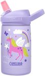 CamelBak Eddy+ Kid's Vacuum Insulated Stainless Steel Water Bottle, Magic Unicorns