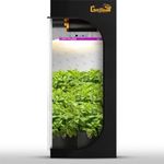 The All New Gorilla Grow Tent 2X2.5X6 - Tallest, Thickest, Strongest, Unmatched Durability in Hydroponic Indoor Grow Tents, 300lbs Hang Weight Capacity, Industrial Fabric, Reflective Interior