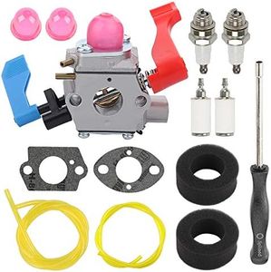 Savior 530071775 530071632 Carburetor for Poulan Pro BVM200LE BVM210 PBV200 PBV200LE PVB20LE PPB2000 PPB2000LE PPBVM200 SM400 WT200 WeedEater Blower Replaces Craftsman 530071465 Zama C1Q-W11
