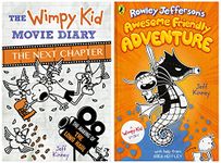 Diary of a Wimpy Kid: The Movie Diary (The Long Haul) & Rowley Jefferson's Awesome Friendly Adventure (Rowley Jefferson’s Journal)