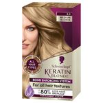 Schwarzkopf Keratin Color Permanent Hair Color Cream, 8.0 Medium Blonde, 1 Count