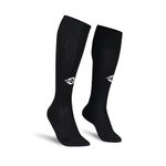 Nivia Classic Football Stockings for Men & Women, Knee Length Stockings, Football Socks, Soccer Socks, Sports Socks (Black) Size-S