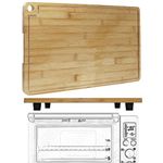 laffeya Cutting Board Compatible with Breville BOV800XL/845BSS/860BSS, Chopping Board Compatible for Cuisinart TOA-26, Toshiba EM925A5A, Hamilton Beach 31350, Farberware FMO07ABTBKA