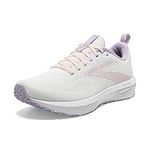 Brooks Women’s Revel 6 Neutral Running Shoe, Marshmallow/Pink/Purple, 8 UK