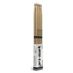 ProMark Drum Sticks - Classic Forward Hickory 5A Drumsticks - Drum Sticks Set - Drum Accessories - Wood Drumsticks for Adults and Youth - Oval Wood Tip - Buy 3 Pairs Get 1 Free