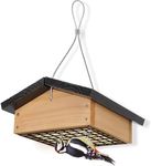 Gbekery Upside-Down Suet Feeder Squ