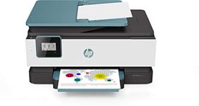 HP OfficeJet 8015 (A4) Colour Inkjet Wireless All-in-One Printer (Print/Copy/Scan) 256MB 2.2 inch LCD 18ppm (Mono) 10ppm (Colour), 46 x 34.12 x 23.4 cm