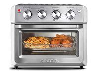 Gourmia Toaster Oven Air Fryer Combo 7-in-1 cooking functions 1550 watt air fryer oven 19.8L capacity air fryer accessories included convection toaster oven rack, air fryer basket GTF7580