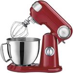 Cuisinart SM-35RC Precision Master 3.5-Quart (3.3 L) Compact Stand Mixer, Red, medium