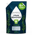 Puracy Stain Remover, Natural Based Travel and Laundry Stain Cleaner for Clothes, Baby Essentials, Kids Stains, Oil and Fabric Spot Cleaner, Unscented (Stain Remover Refill, 1420 ml, 48 fl oz)