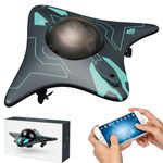 Underwater Drone with Camera, Rc Boat Waterproof Mini Equipped with WiFi, 6ch Remote App Wireless Control Waterproof Rc Camera Boats Real-Time Image Transmission for Underwater Exploration