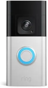 Ring Battery Doorbell Pro (newest model), Two-Way Talk with Audio+, 3D Motion Detection, and 1536p HD+ Head-to-Toe Video