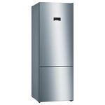 BOSCH 505L Frost Free Inverter Bottom Freezer Refrigerator (KGN56CI41I, Brushed Silver Steel, Anti-Fingerprint, MultiAirflow, VitaFresh Plus)