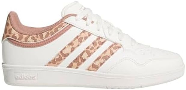 adidas Women's Hoops 4.0 Sneaker, White/Warm Clay/White, 8