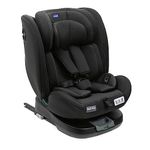 Chicco Unico Evo I-Size Car Seat for 0 months- approx. 12 years (40 Cm to 150 Cm tall) Boy,Girl, Easy installation with Isize (ISOFIX), Rear & Forward Facing, 5 Reclining Positions, Extendable Headrest (Black)