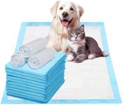 Pashu Barn 40Pcs Disposable Dog & Puppy Pee Pads, Super Absorbent & Leak-Proof, Quick-Dry for Potty Training, 60x60 cm | No Mess, No Odor