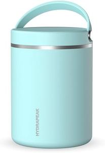 Hydrapeak 32oz Stainless Steel Vacuum Insulated Thermos Food Jar | Thermos for Hot Food and Cold Food, Wide Mouth Leak-Proof Soup Thermos for Adults, 10 Hours Hot and 16 Hours Cold (Alpine)