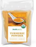 Healthworks Turmeric Powder (8 Ounces) | Ground Raw Organic | Curcumin & Antioxidants | Keto, Paleo, Vegan, Non-GMO