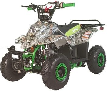 X-PRO Eagle 110 110cc Kids ATV Quad Youth ATV ATVs 4 Wheels (Tree Camo, Factory Package)