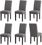 Dining Chair Covers 6pcs Soft Remov