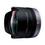 Panasonic LUMIX G FISHEYE 8mm/F3.5 Lens | H-F008 - International Version (No Warranty)