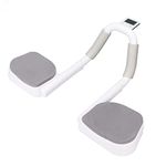 Multi Core Trainer, Plank Board for Balance, Posture, Core Trainer and Coordination, Dynamic Abs & Core Training with Timing Display, for Build Muscle & Lose Body Fat (White)