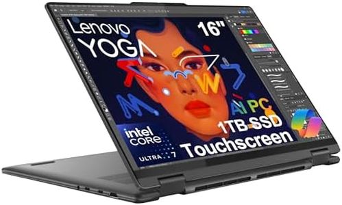 Lenovo Yoga 7i 2-in-1 Business Laptop (16" FHD+ Touchscreen, Intel Ultra 7 155U (Beat i7-1355U), 16GB DDR5 RAM, 1TB SSD) Backlit, Fingerprint, FHD IR Webcam, Thunderbolt 4, Win 11 Pro, 2025 AI PC