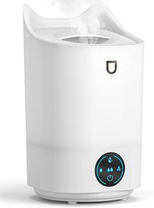 Quiet Humidifier for Babies, 4L Aroma Humidifier with 4 Mist Modes up to 48 Hours, 28 dB & BPA Free for Bedroom, Office, Travel