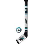 Franklin Sports NHL San Jose Sharks Team Soft Sport Hockey Set