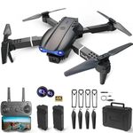 4K UHD Camera Toy Drone with 30-Minute Battery Life, Auto Return, 6-Axis Gyro Stability, Smart Auto-Fly Modes, 360° Stunt Flip, One-Key Return, Follow-Me, Gesture Control Aerial Photography D18