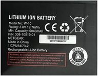 W-10 Battery for Telstra Nighthawk M1 MR1100 Mobile Broadband Router