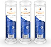 Aquaboon Premium Whole House Replacement Water Filter Cartridge | Coconut Shell Activated Carbon Block CTO | Universal 5 Micron 10 x 2.5 inch Cartridge | Compatible with Whirlpool WHA2BF5, 3 Pack