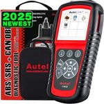 Autel AutoLink AL619 OBD2 Scanner, 2025 Newer ABS SRS Airbag Diagnostic Code Reader with10 OBDII Test Modes, Turn Off Check Engine Light, DTC Lookup, Live Data, Updated of MS319/ AL519/ ML519/ ML619