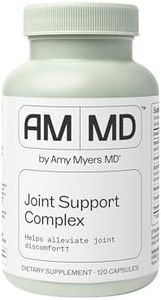 Amy Myers MD Joint Support Complex Supplement - Supports Joint Health & Mobility - Glucosamine HCL - Chondroitin - Turmeric - 120 Capsules