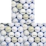 Second Chance 24 Mixed Golf Balls with Carry Bag, White Golf Balls Only