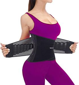 TESETON Back Brace for Men and Women, Back Support Belt Relief Lower Back Pain Herniated Disc, Sciatica, Scoliosis, Breathable Mesh, Lumbar Support Belt with 8 reinforced Bones 02 Black-M