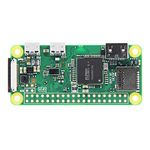 Raspberry Pi Zero W - WiFi/Bluetooth 4.1, Bluetooth Low Energy, HAT Compatible 40-pin Header, CSI Camera Connector, USRT, SPI, I2C