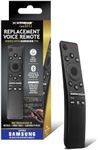 Replacement Remote Compatible with Samsung Smart TV - Universal Remote Control with Voice Search, Netflix, Prime Video, Samsung TV Plus Buttons, Compatible with 4K, QLED, OLED & Crystal UHD