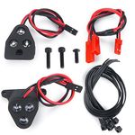 1:8th RC Car LED Light Kit Headlight Taillights Front/Rear Lamp for 1/8 ARRMA Typhon 6S BLX/TLR Buggy Upgrades