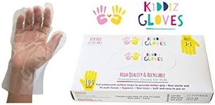 Kiddiz Gloves: Eco-friendly Disposable Gloves for Kids Ages 3 - 8 (100 count)