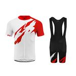 UGLY FROG Bike Jersey Men's Biking Shirt Shorts Padded Breathable Cycling Jersey