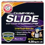 Arm & Hammer Slide Clumping Cat Litter, Multi-Cat Clay, Effortless Clean, 7-Day Odour Control, Dust-Free, Low-Tracking, Rock-Hard Clumps, Baking Soda Power, 6.4 kg